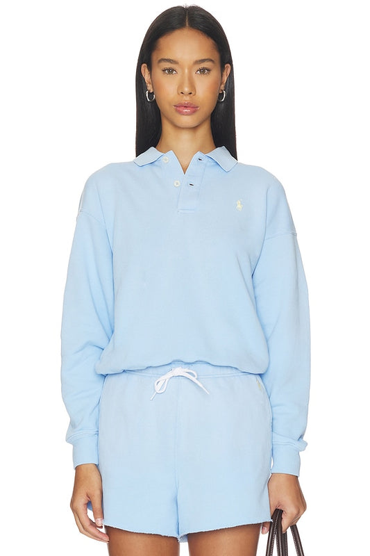 Island Fleece Polo Sweatshirt