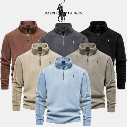 Ralph Lauren Men’s Premium Fleece Quarter-Zip