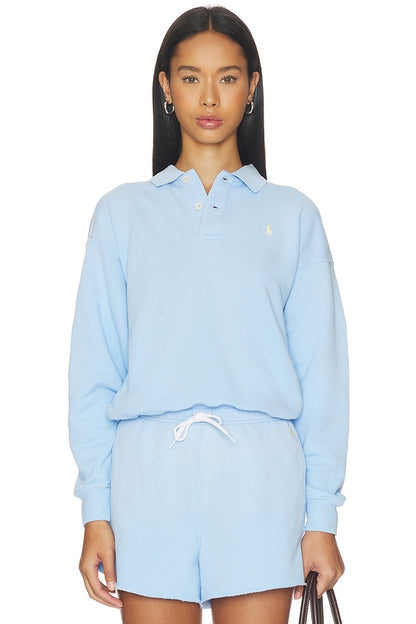Island Fleece Polo Sweatshirt