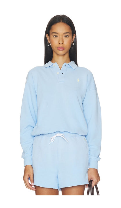 Island Fleece Polo Sweatshirt