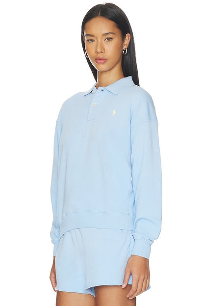 Island Fleece Polo Sweatshirt