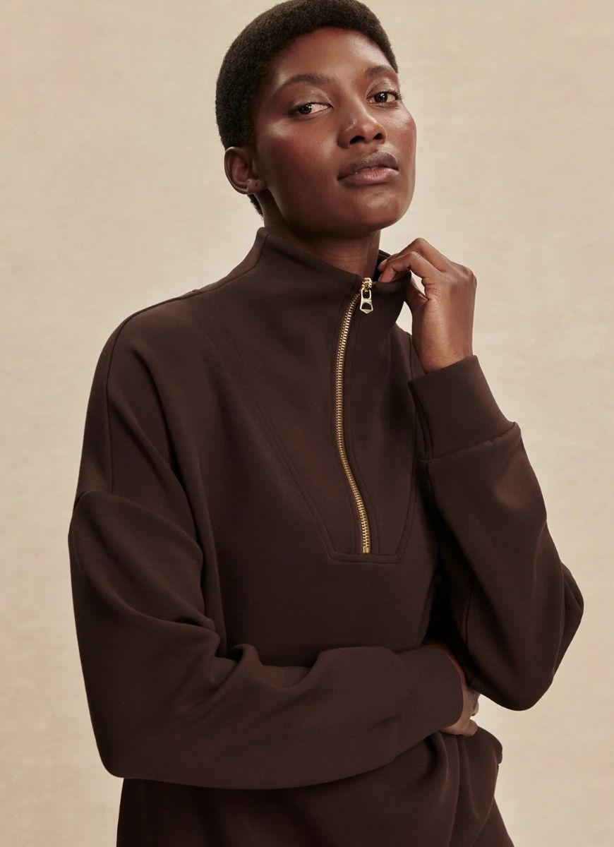 Hawley Half Zip Sweatshirt